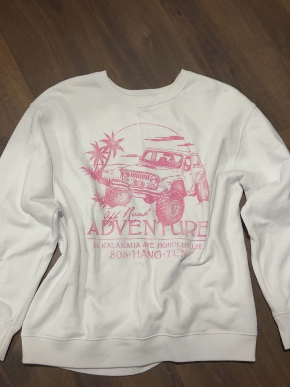 White Hollister Sweatshirt